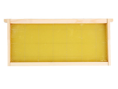 Plastični temelj sa saćem sa drvenim okvirom